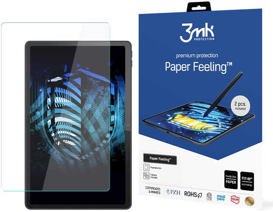 Lenovo Tab M10A 5G - iki 13" 3mk Paper Feeling