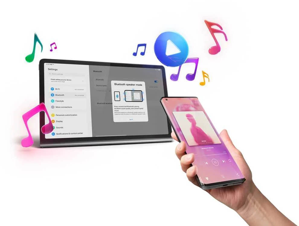 Planšetė Planšetinis Kompiuteris - Lenovo Tab Plus 11.5" 2K Ekranas, MediaTek Helio G99, 8GB RAM, 128GB Atmintis, Android 14, Pilkas