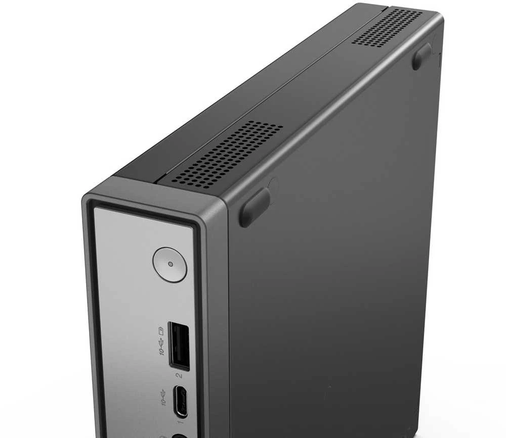 Lenovo „ThinkCentre neo 50q“ 5 kartos „Intel® Core™ i3 i3-1315U“ 8 GB DDR5-SDRAM 512 GB SSD „Windows 11 Pro“ mini asmeninis kompiuteris, juodas