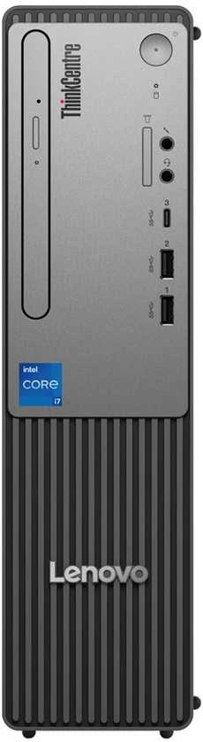 Stacionarus kompiuteris Lenovo ThinkCentre neo 50s Gen 5 Intel® Core™ i3 i3-14100 8 GB DDR5-SDRAM 256 GB SSD Windows 11 Pro SFF PC Juodas, Pilkas