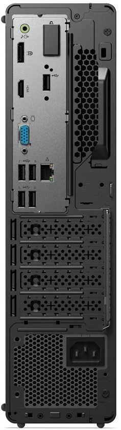 Lenovo ThinkCentre neo 50s Gen 5 Intel® Core™ i5 i5-14400 16 GB DDR5-SDRAM 512 GB SSD Windows 11 Pro SFF PC Juodas, Pilkas
