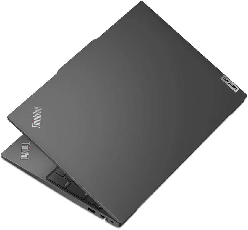 Klaviatūra Lenovo „ThinkPad E16 AMD Ryzen™ 7 7735U“ nešiojamasis kompiuteris, 40,6 cm (16 colių), lietimui jautrus ekranas, WUXGA, 16 GB DDR5-SDRAM, 1 TB SSD, „Wi-Fi 6“ (802.11ax), „Windows 11 Pro“, JAV anglų kalba, juoda, naujas, perpakuotas
