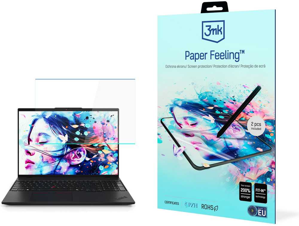 3Mk Protection Lenovo ThinkBook 16 Gen 6 - iki 17" 3mk Paper Feeling