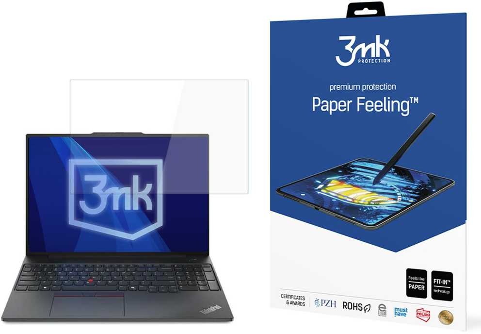 3Mk Protection Lenovo ThinkPad P16s Gen 4 - iki 17" 3mk Paper Feeling