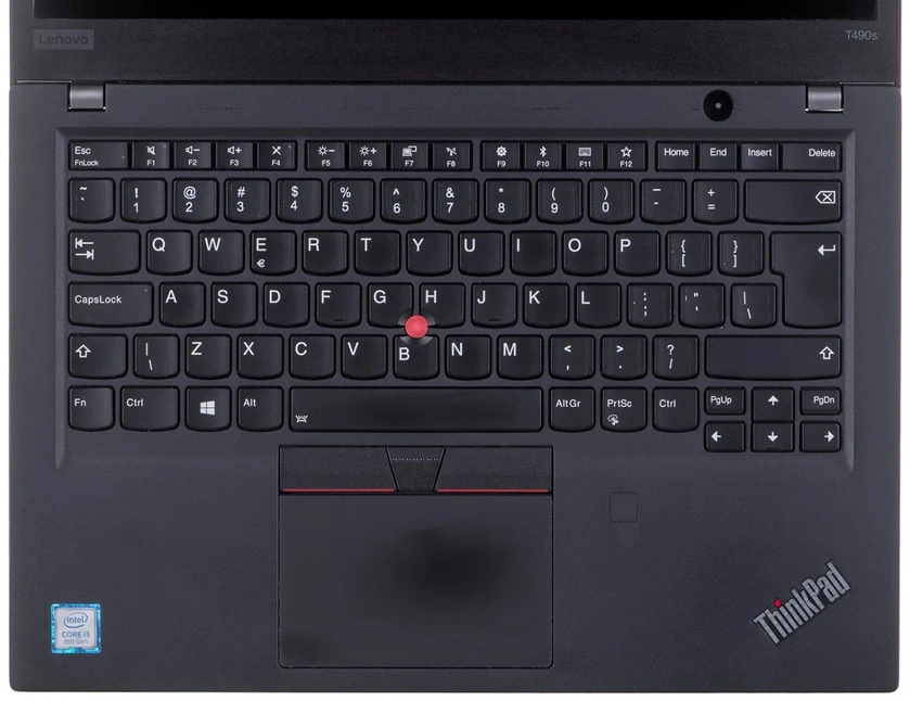 Nešiojamas kompiuteris Lenovo ThinkPad T490s 14" FHD, Intel Core i7-8565U, 16 GB RAM, 256 GB SSD, Windows 11 Pro (Atnaujinta)