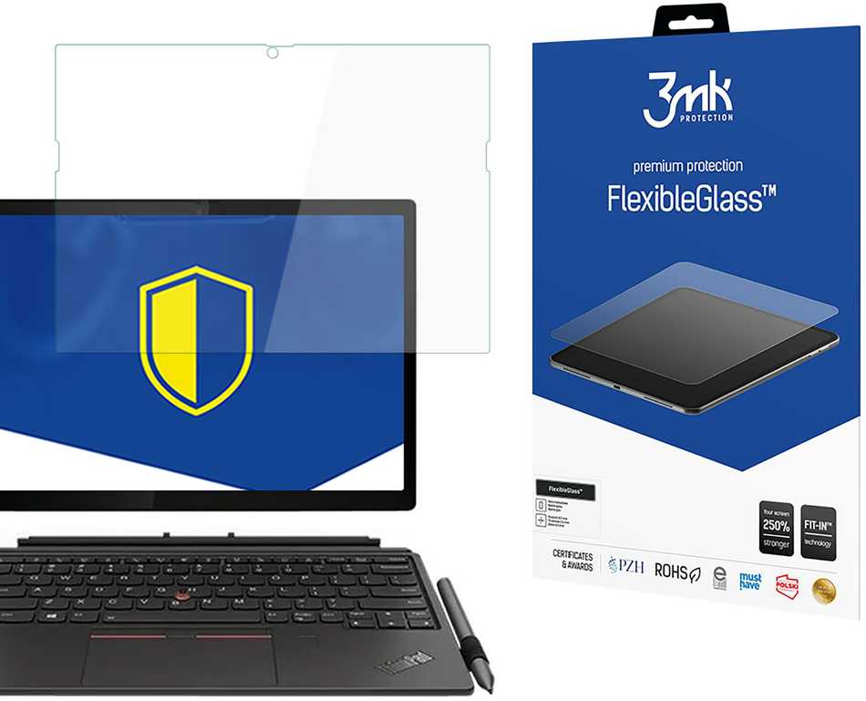 3Mk Protection Lenovo ThinkPad X12 Detachable Gen 2 - iki 15" 3mk FlexibleGlass
