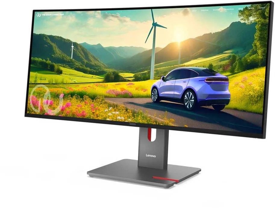 Lenovo ThinkVision P34WD-40 computer monitorius 86.4 cm (34") 3440 x 1440 pikselių Wide Quad HD LCD Juodas