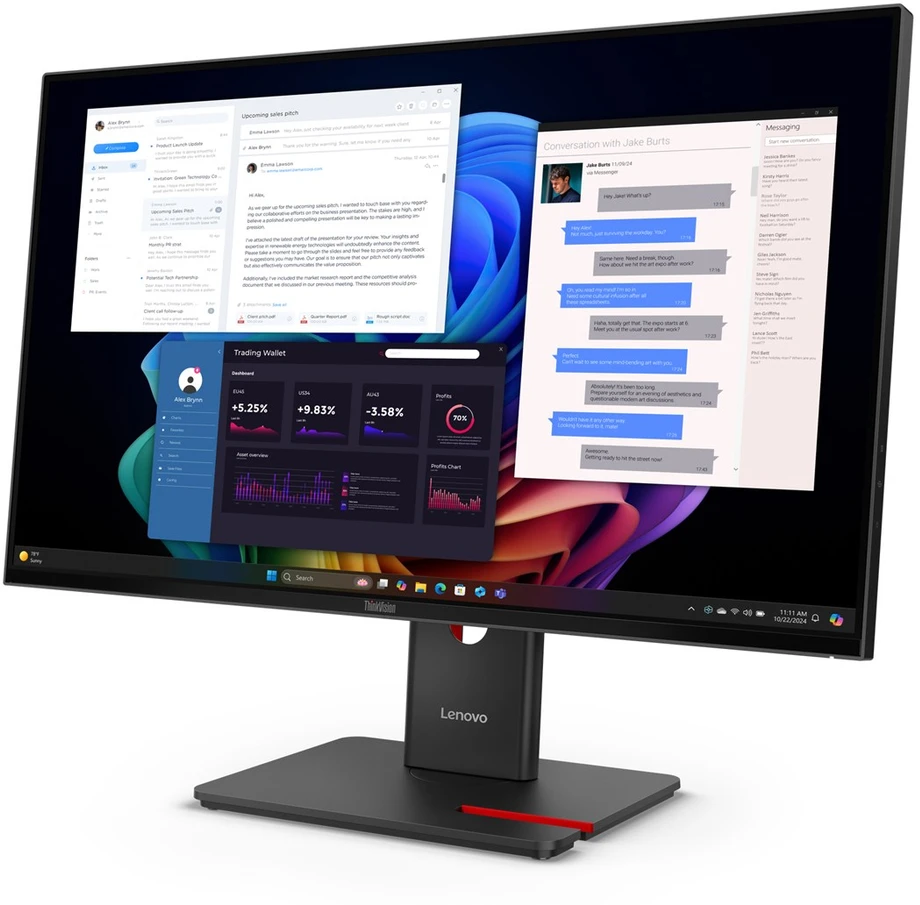Lenovo ThinkVision T27UD-40 Monitorius
