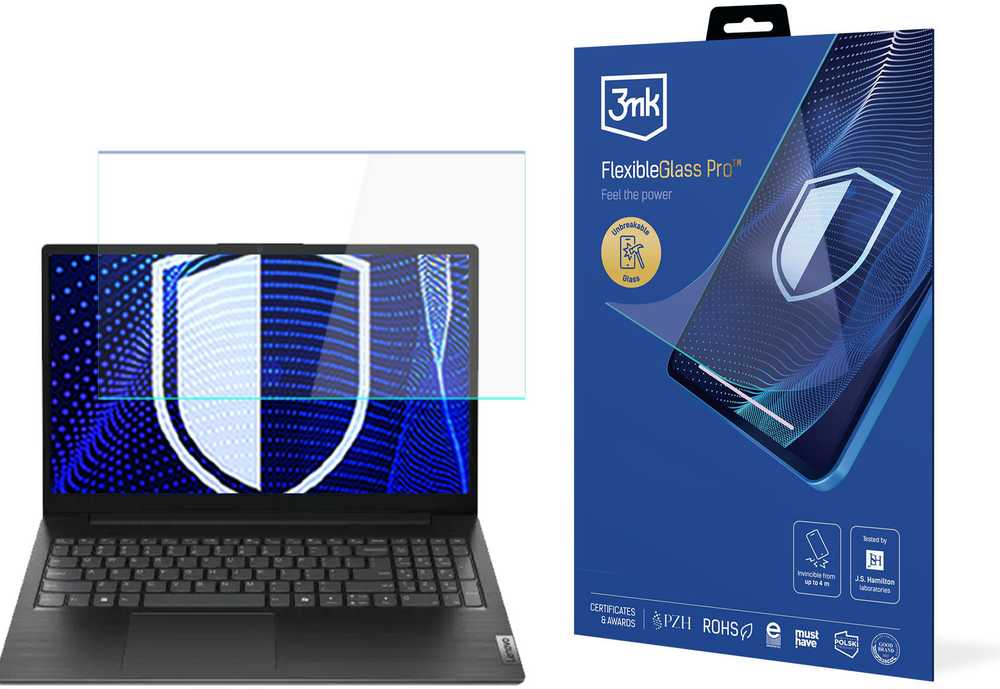 3Mk apsauga Lenovo V15 G5 IRL 15.6" - iki 17" 3mk FlexibleGlass Pro