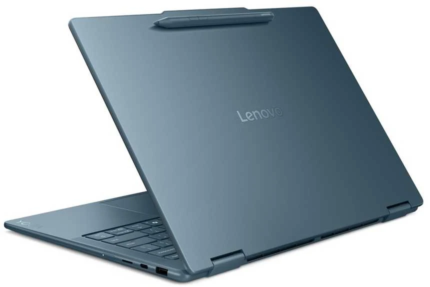 Lenovo Yoga 7 2-in-1 14AKP10 Copilot+ asmeninis kompiuteris AMD Ryzen AI 5 340 hibridinis (2-in-1) 35,6 cm (14") Jutiklinis ekranas WUXGA 16 GB LPDDR5-SDRAM 512 GB SSD Wi-Fi 7 (802.11be) Windows 11 Home Teal