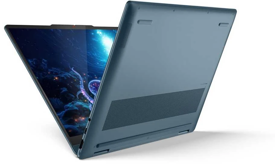 Lenovo Yoga 7 2-in-1 14AKP10 Copilot+ asmeninis kompiuteris AMD Ryzen AI 5 340 hibridinis (2-in-1) 35,6 cm (14") Jutiklinis ekranas WUXGA 16 GB LPDDR5-SDRAM 512 GB SSD Wi-Fi 7 (802.11be) Windows 11 Home Teal