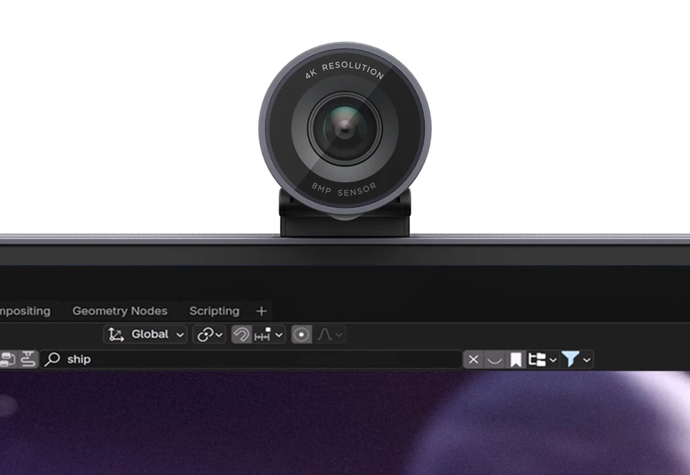 Monitorius „LENOVO YOGA PRO 27UD-10“ 26,5 colio QD-OLED (3840X2160) 120Hz / 250nits / 0,03ms / 99 % SRGB, 99 % DCI-P3, 96 % ADOBE® RGB / modulinė kamera su „SONY IMX678 CMOS“ / 4 USB-C / 2 USB-A / HDMI 2.1 / DP 1.4 (3 metų garantija)