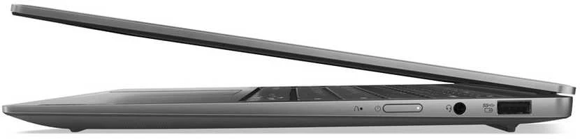 Lenovo Yoga Slim 6 14IRH8 Intel® Core™ i5 i5-13500H Nešiojamas kompiuteris 35.6 cm (14") WUXGA 16 GB LPDDR5x-SDRAM 512 GB SSD Wi-Fi 6E (802.11ax) Windows 11 Home English Pilkas