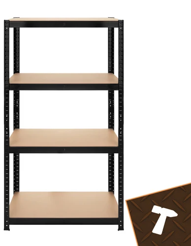 Bigstren Lentyna sandėlis - juoda 150x75x30 Bigstreen