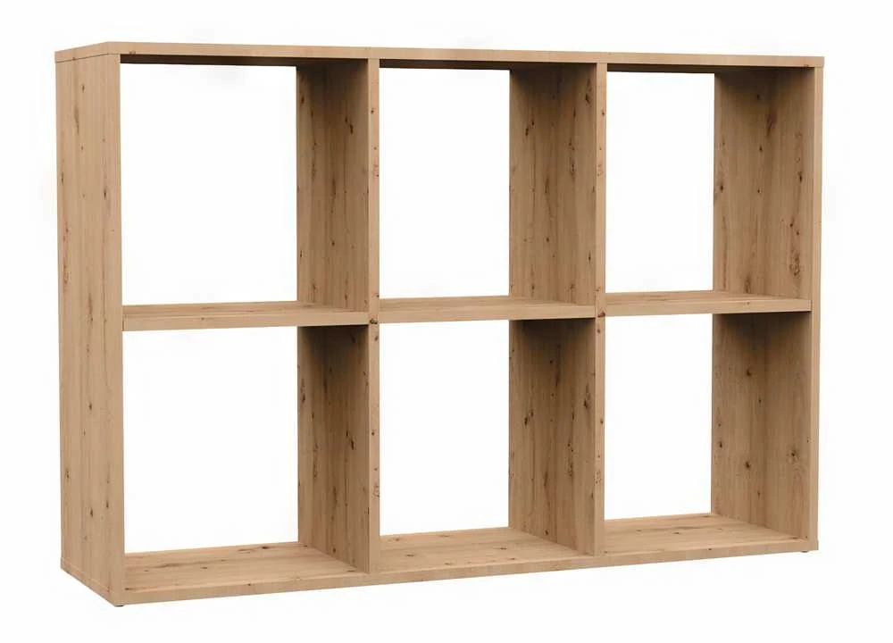 MALAX 2x3 medžio rašto lentyna