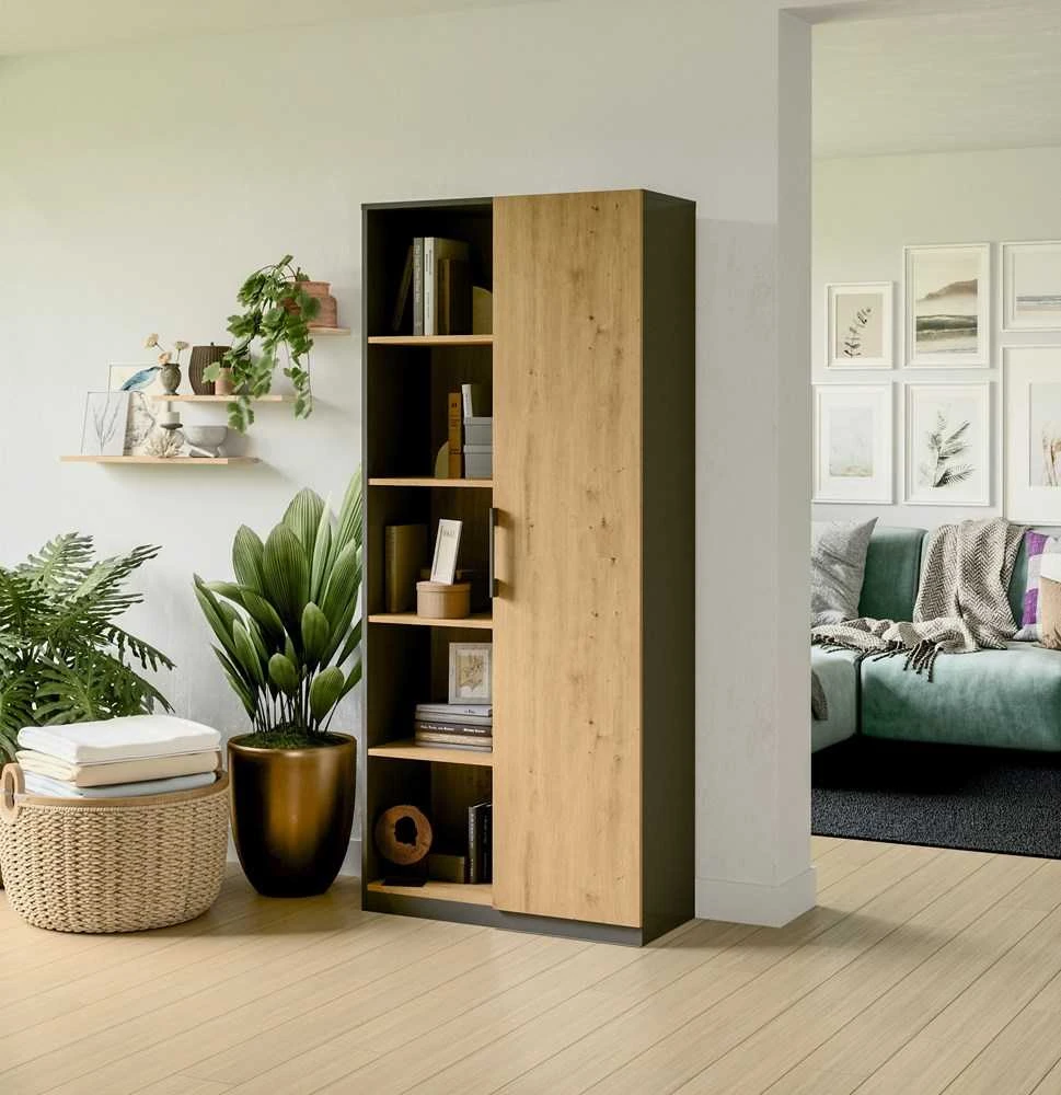 „Top E Shop“ „Topeshop RD-80 ANT/ART KPL“ biuro knygų lentyna