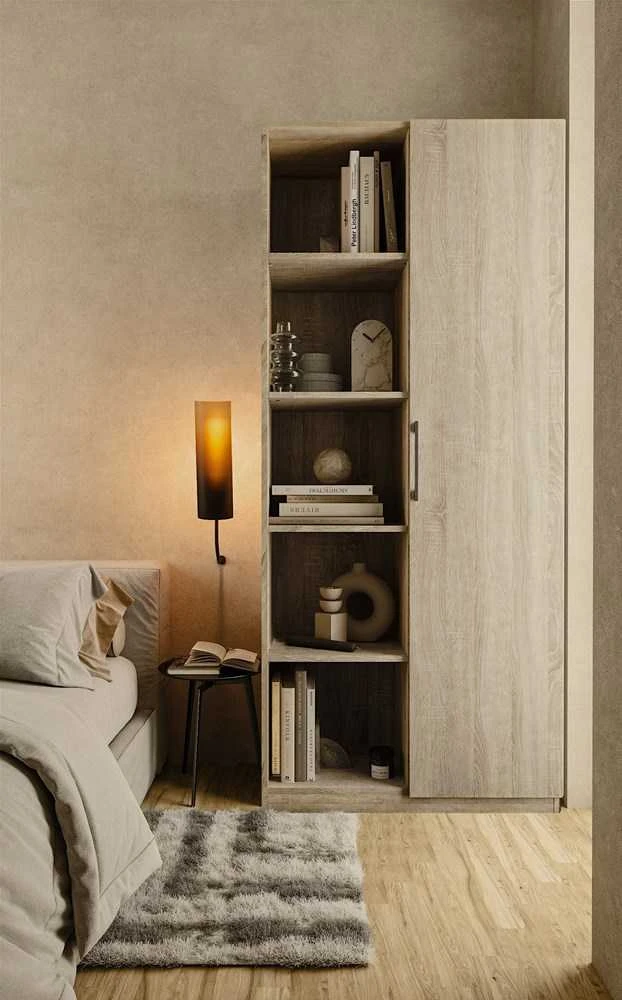 „Top E Shop“ „Topeshop RD-80 SONOMA KPL“ biuro knygų lentyna