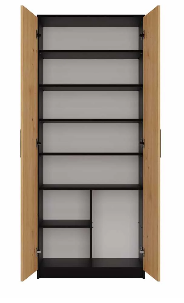„Top E Shop“ „Topeshop OLIV 2D ANT/ART KPL“ biuro knygų lentyna