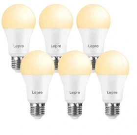 LEPRO 100080-WW-EU-6 E27 A60 13W/100W 1521 lm 2700 K LED Bulb, 6-Pack