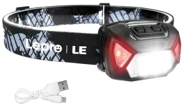 LEPRO 320014 USB Headlamp