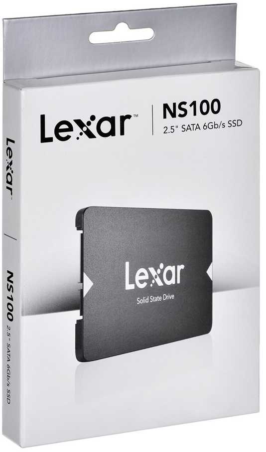 Lexar | SSD | NS100 | 2000 GB | SSD form factor 2.5 | Solid-state drive sąsaja SATA III | Skaitymo greitis 550 MB/s
