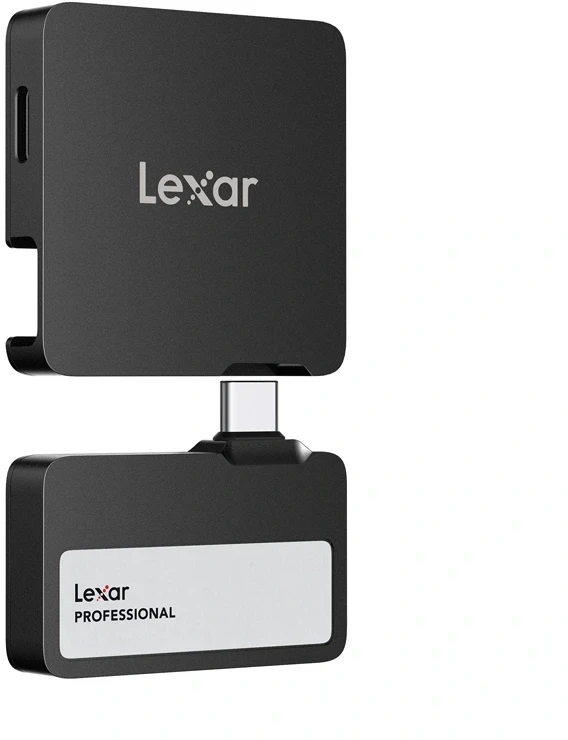 Kietasis diskas „Lexar Professional SL400 2TB“ nešiojamasis SSD diskas su šakotuvu