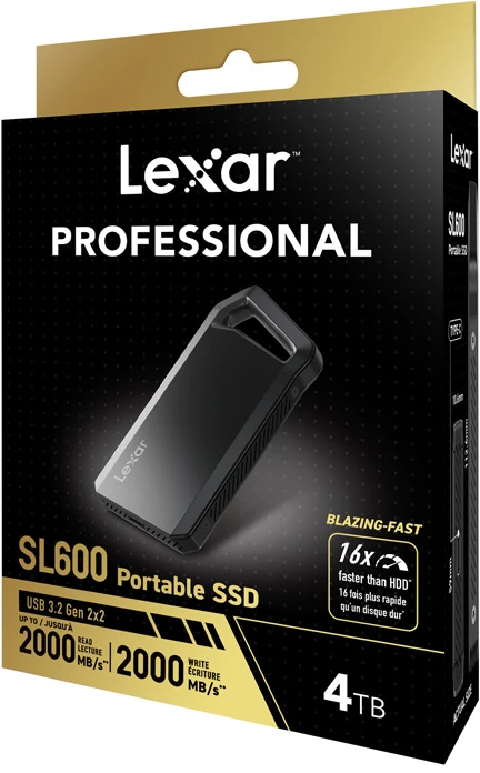 Kietasis diskas „Lexar SL600 4TB“ nešiojamasis SSD diskas