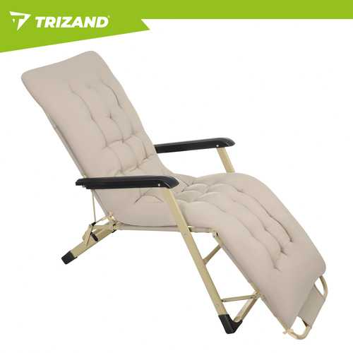 Sulankstomas sodo gultas 60x177x30cm Trizand
