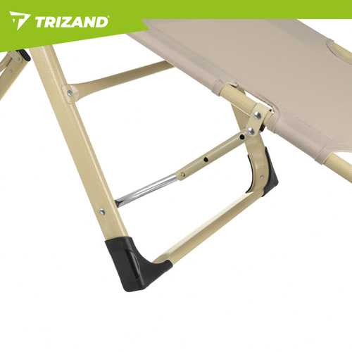 Sulankstomas sodo gultas 60x177x30cm Trizand