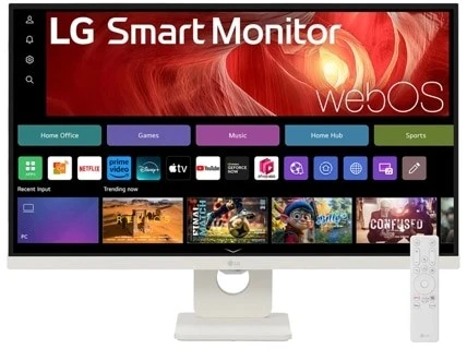LG 27U731SA-W computer monitorius 68.6 cm (27") 3840 x 2160 pikselių 4K Ultra HD LCD Baltas