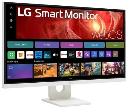 LG 27U731SA-W computer monitorius 68.6 cm (27") 3840 x 2160 pikselių 4K Ultra HD LCD Baltas