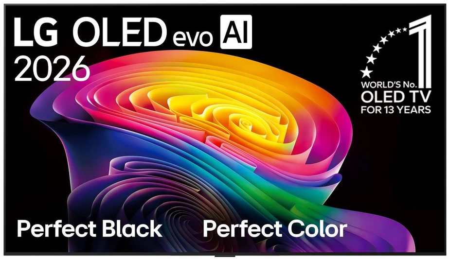 LG OLED 4K evo AI C6 televizorius | OLED65C61LA | 65 | Smart TV | webOS | UHD | Juoda