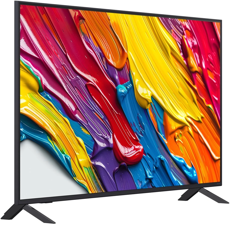 Televizorius LG QNED AI 55QNED82A6B 139,7 cm (55 colių) 4K Ultra HD „Smart TV“ su „Wi-Fi“, juodos spalvos