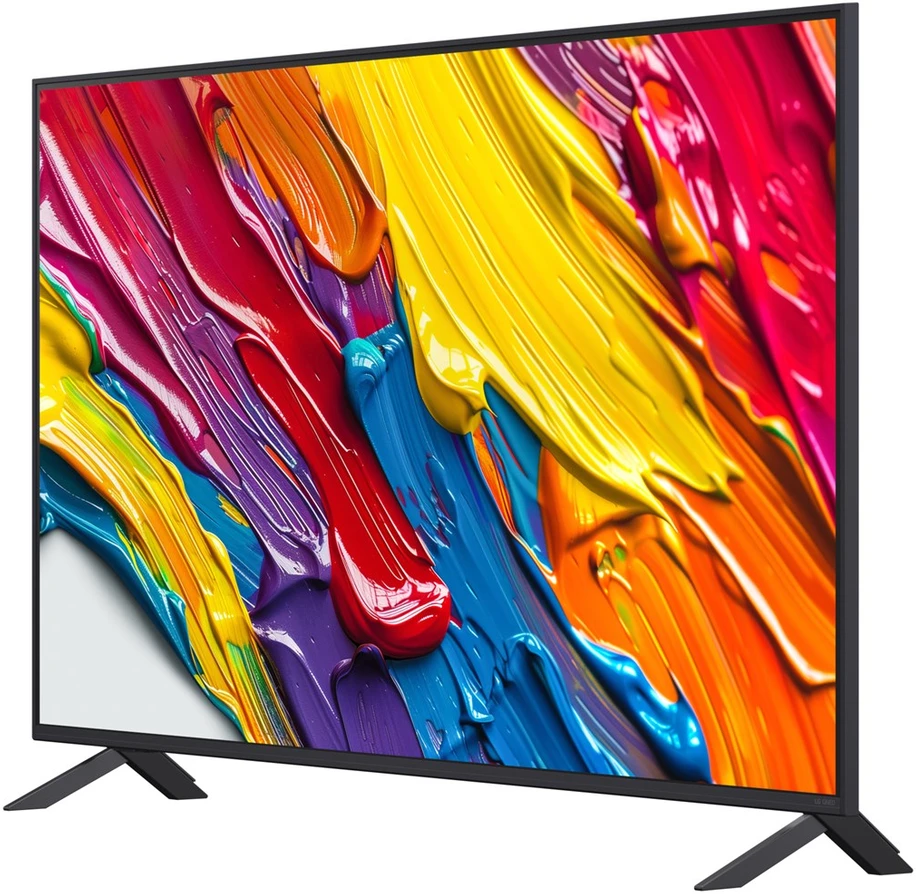 Televizorius LG QNED AI 55QNED82A6B 139,7 cm (55 colių) 4K Ultra HD „Smart TV“ su „Wi-Fi“, juodos spalvos