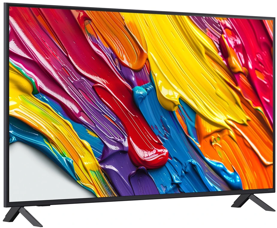 Televizorius LG QNED AI 55QNED82A6B 139,7 cm (55 colių) 4K Ultra HD „Smart TV“ su „Wi-Fi“, juodos spalvos
