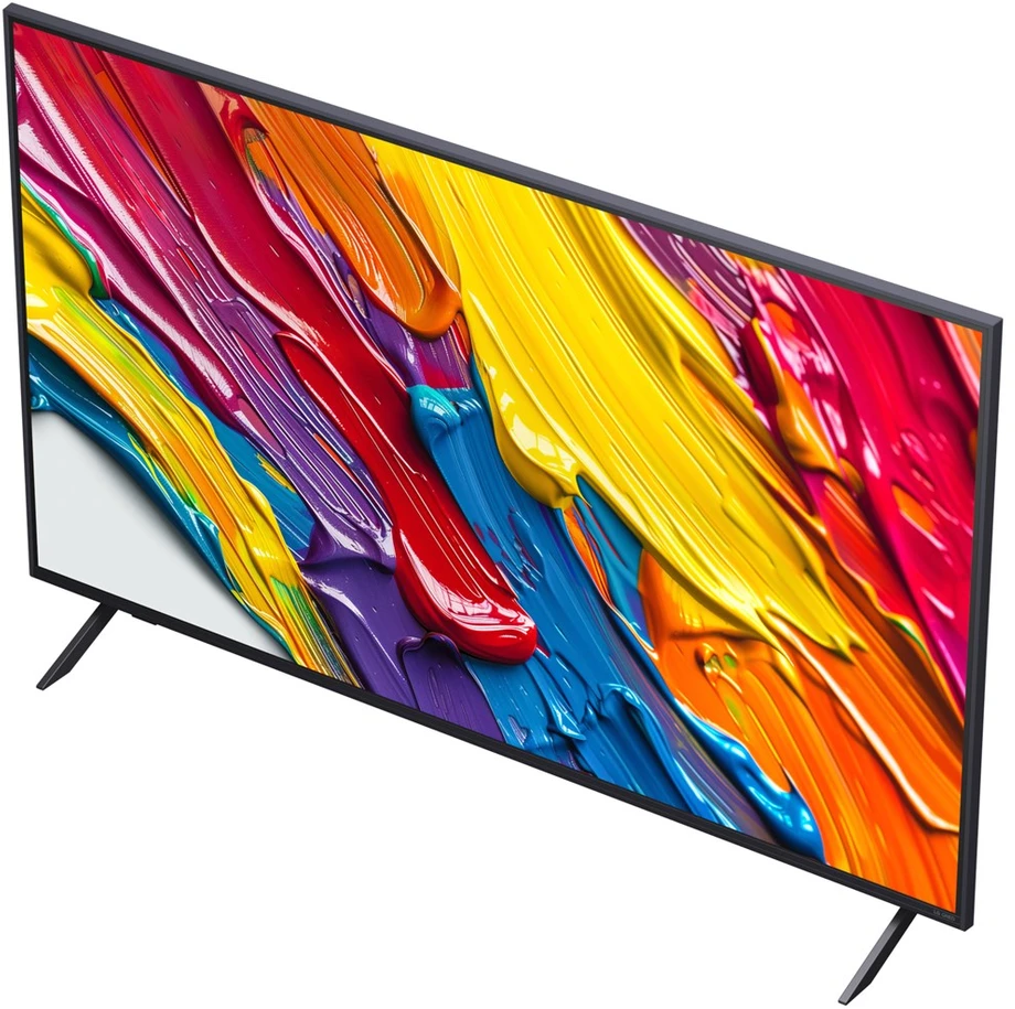 Televizorius LG QNED AI 55QNED82A6B 139,7 cm (55 colių) 4K Ultra HD „Smart TV“ su „Wi-Fi“, juodos spalvos