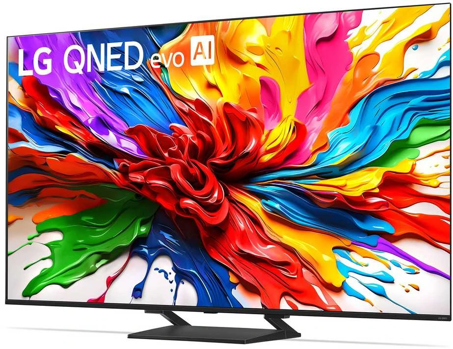 Televizorius LG QNED evo AI 55QNED93A6A 139.7 cm (55") 4K Ultra HD Smart TV Wi-Fi Juodas