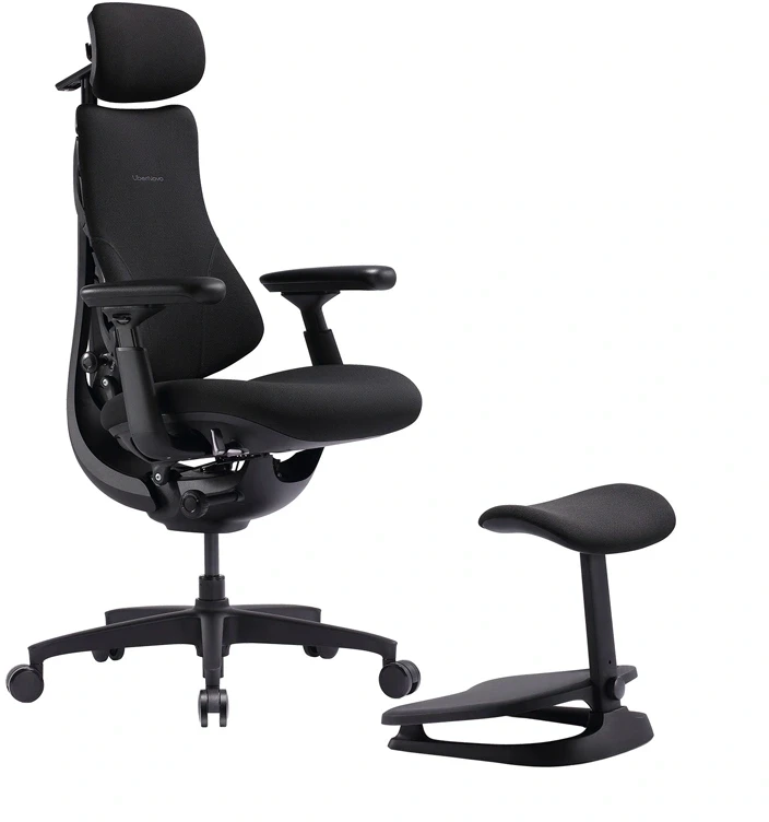 LiberNovo LNOC1-SE 48 cm ergonominė kėdė (juoda)
