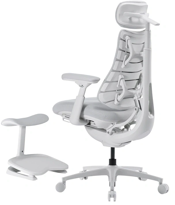 LiberNovo OC1-PRO 45 cm ergonominė kėdė (balta)