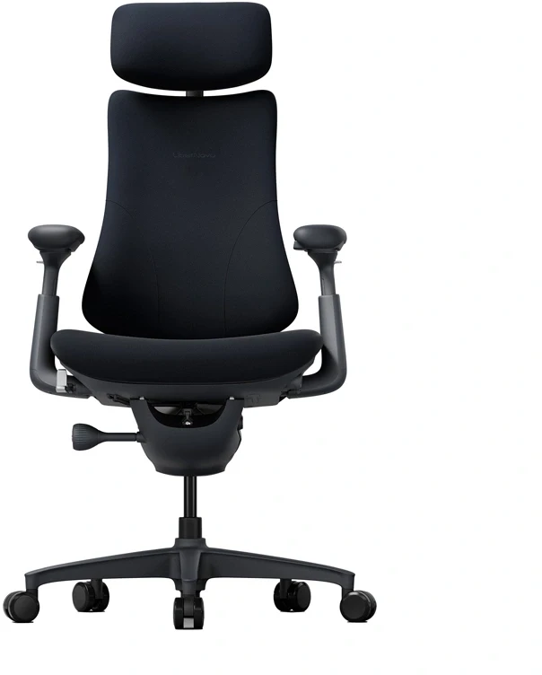 LiberNovo Omni 48 cm ergonominė kėdė (juoda)