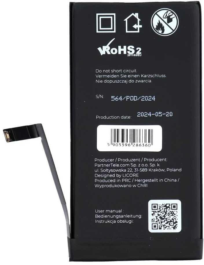 LICORE baterija, skirta IPHONE 14 Plus 4325 mAh