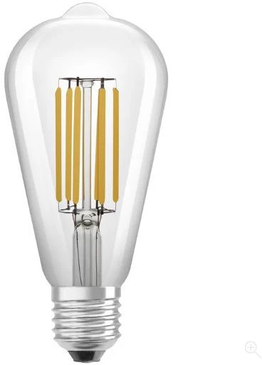 Osram LED LEMPUTĖ, ST64, E27, 4W, 830, 840LM, FILAMENTINĖ, ULTRA