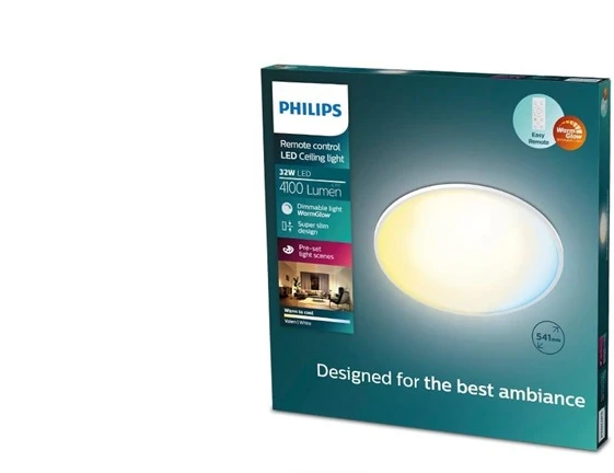 Lubinis šviestuvas Šviestuvas lubų Philips, 22 W, LED, 2200 - 6500 °K
