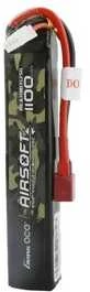 Lipo Gens ace 25C 1100mAh 3S1P 11.1V Airsoft ginklo baterija su T formos kištuku