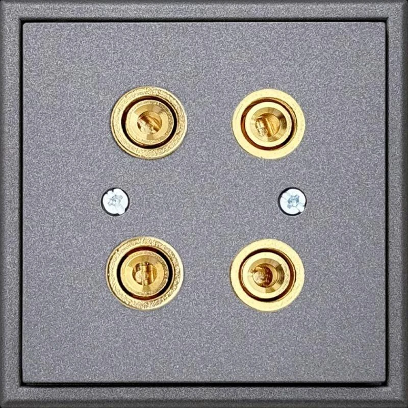 Liregus AUDIO SOCKET 2 Juodas MODERN