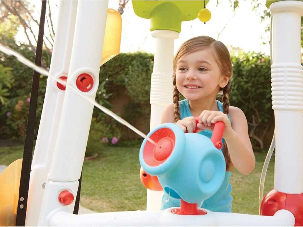 "Little Tikes" didelis vaikų žaidimų aikštelės kalnelis Vandens patranka SP0788