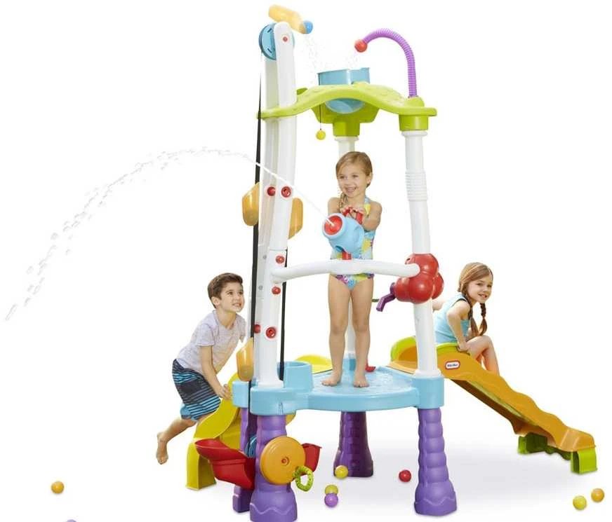 "Little Tikes" didelis vaikų žaidimų aikštelės kalnelis Vandens patranka SP0788