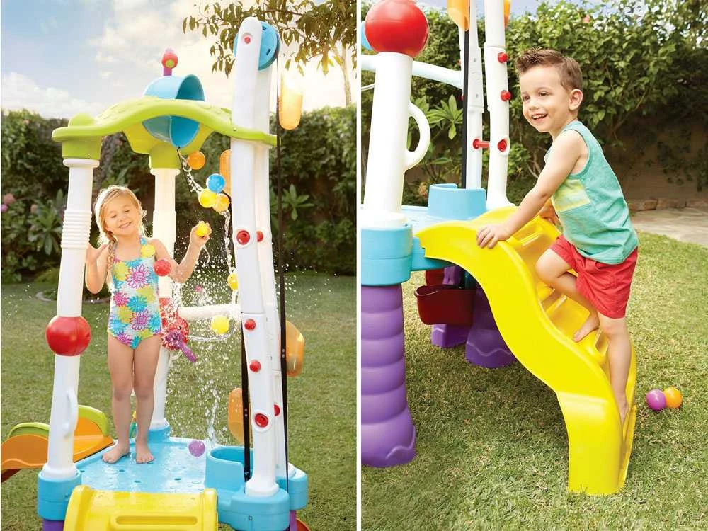 "Little Tikes" didelis vaikų žaidimų aikštelės kalnelis Vandens patranka SP0788