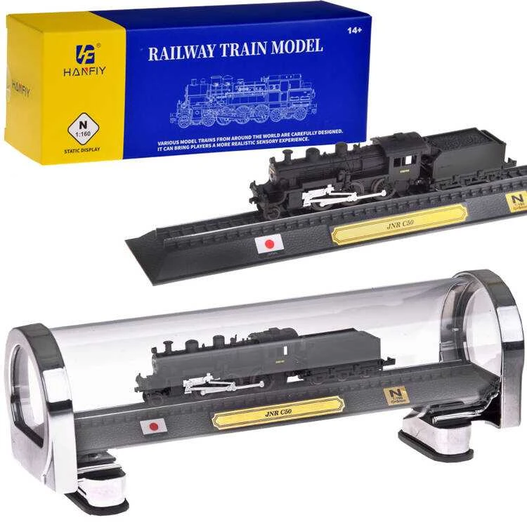 Jokomisiada Lokomotyvas elegantiškas kolekcinis modelis JNR C50 Japonija 1:160 RC0648