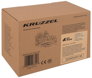 Lodziarnia drewniana - sklepik Kruzzel